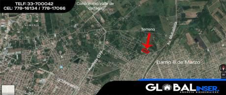 Manzana Completa Sobre Nueva Carretera A Warnes