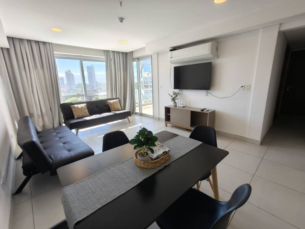 ALQUILO DEPARTAMENTO DE DOS HABITACIONES AMOBLADO EN LAS LOMAS, ASUNCION — foto 3