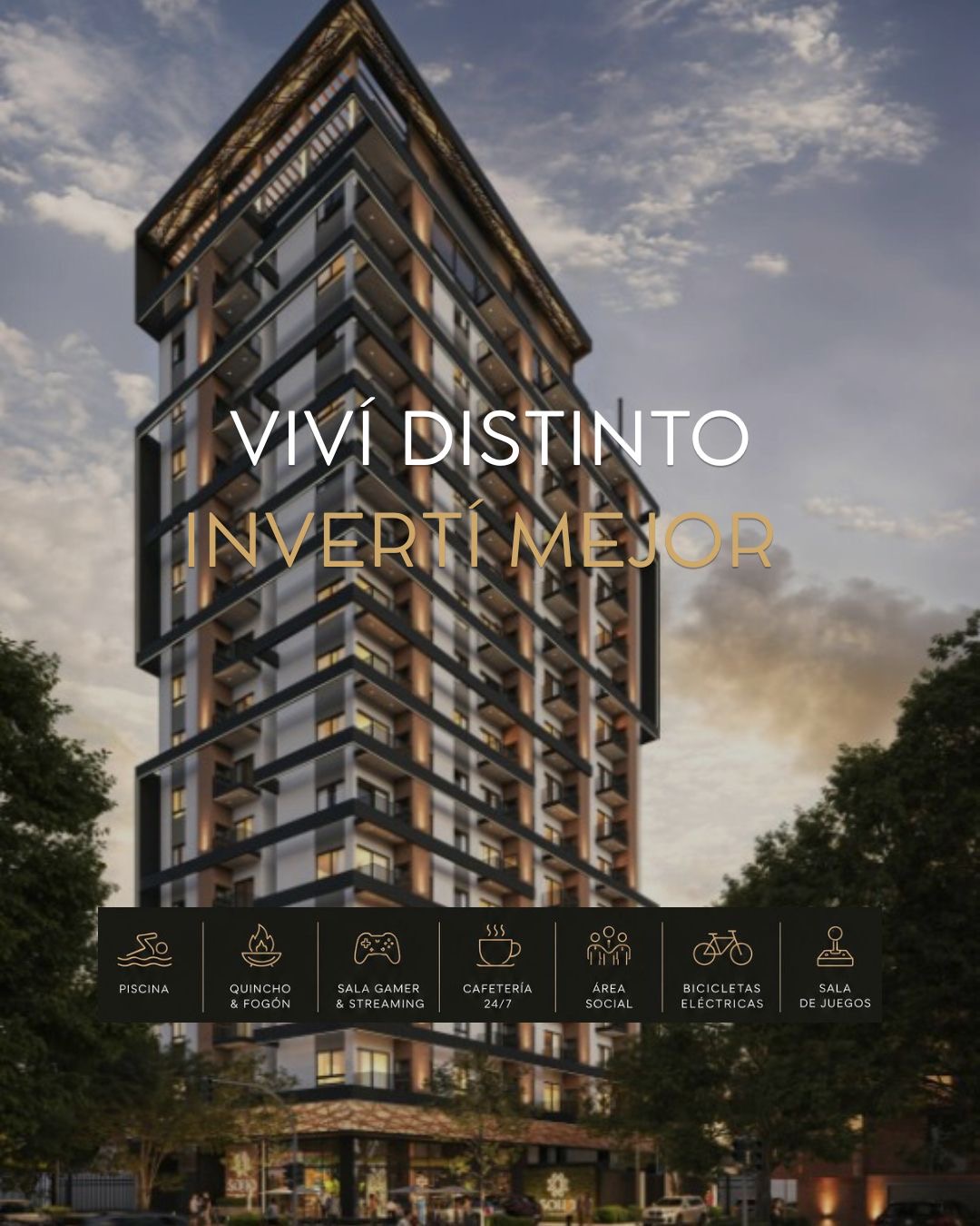 Monoambiente en venta en Villa Morra