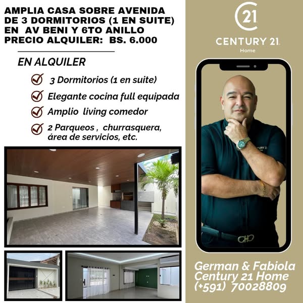 Casa en alquiler en Norte