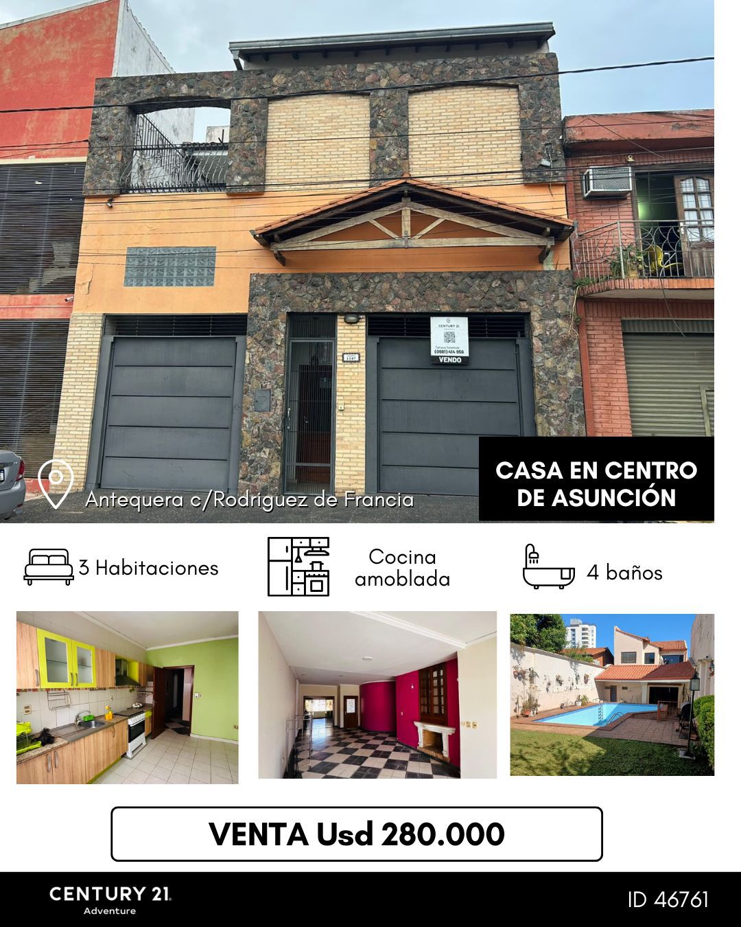 EN VENTA CASA ZONA HERRERA ASUNCION — foto 2