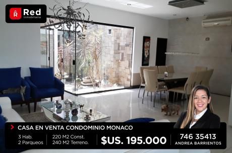 Preciosa Casa En Venta En Condominio Zona Norte