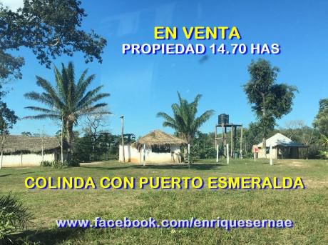 Propiedad 14.7 Has. Al Lado De Cond.puerto Esmeralda!