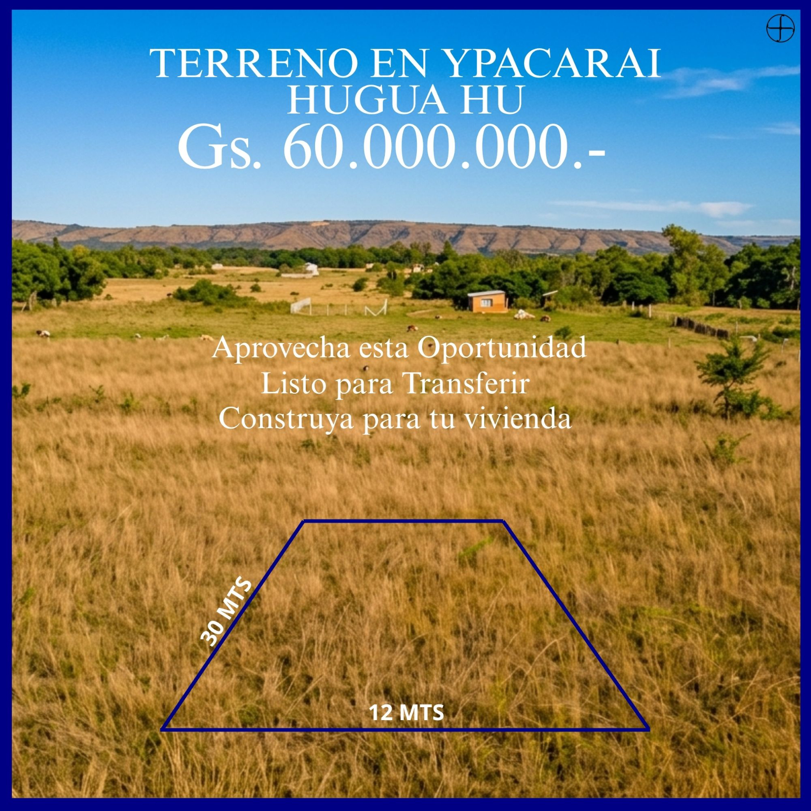 Venta De Terreno En Ypacarai - Zona Hugua Hu - Gs. 60.000.000 — foto 3
