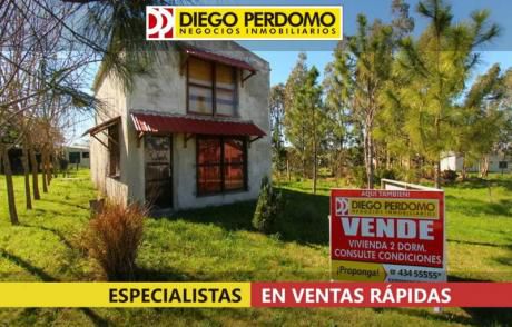 Casa En Venta, 2 Dormitorios, Balneario Kiyú