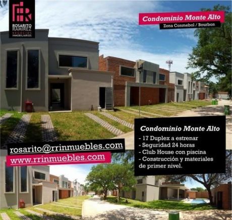 Duplex A Estrenar En Barrio Cerrado Monte Alto