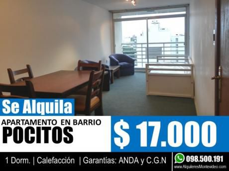 Apartamento En Alquiler 1 Dormitorio