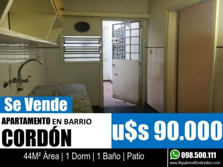 Apartamento En Venta 1 Dormitorio