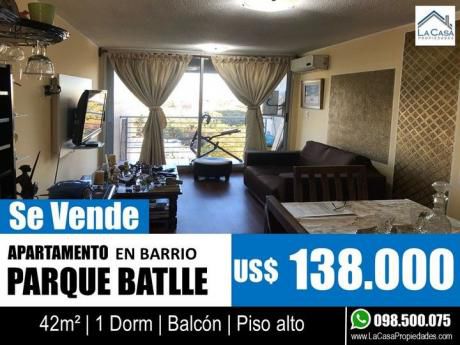 Apartamento En Venta 1 Dormitorio