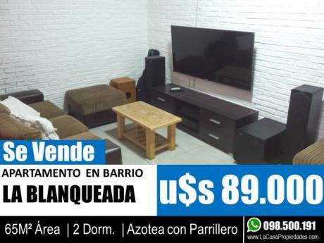 Apartamento En Venta 2 Dormitorios