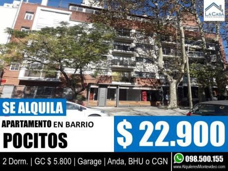 Apartamento En Alquiler 2 Dormitorios