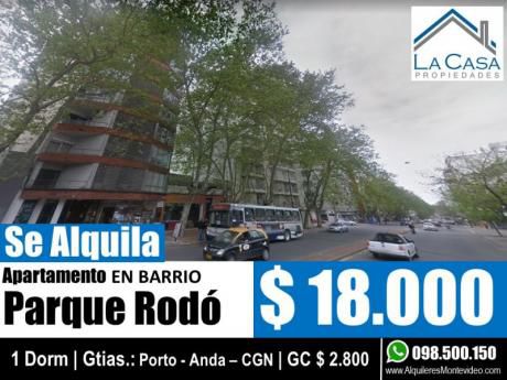 Apartamento En Alquiler 1 Dormitorio