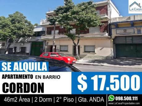Apartamento En Alquiler 2 Dormitorios