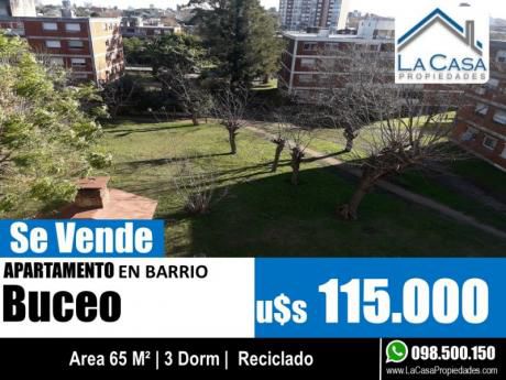Apartamento En Venta 3 Dormitorios