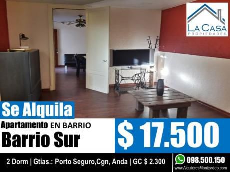 Apartamento En Alquiler 2 Dormitorios
