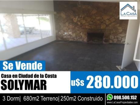 Casa En Venta 3 Dormitorios
