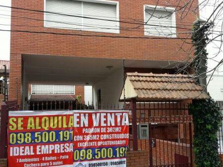 Casa En Alquiler 4 Dormitorios