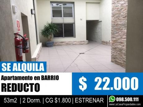 Apartamento En Alquiler 2 Dormitorios