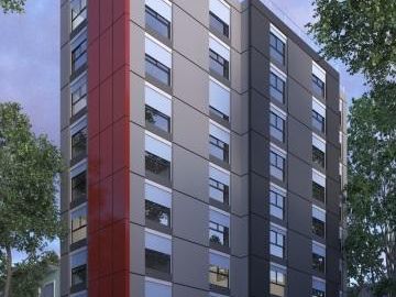 Apartamento Monoambiente Al Frente Con Box En El Piso Barrio Centro