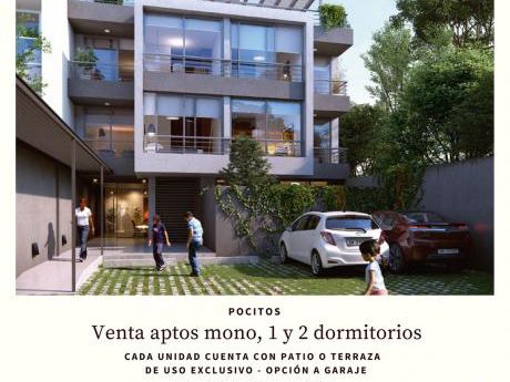 Venta – Pocitos- 1 Dorm. –patio O Terraza- Opción Cochera