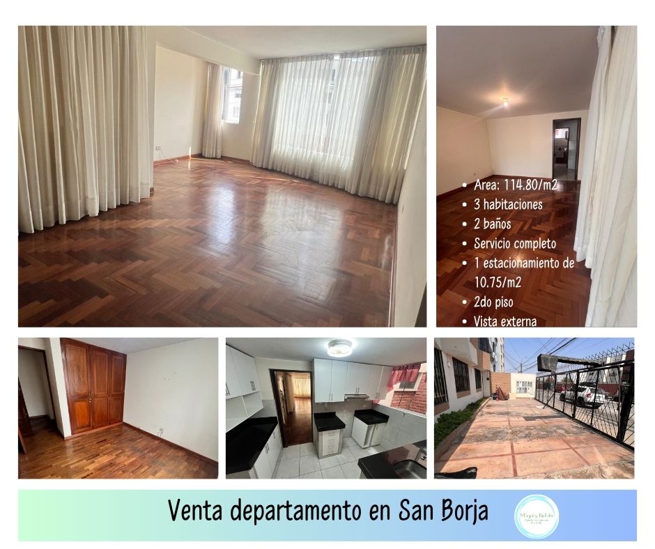 Departamento en venta en San Borja