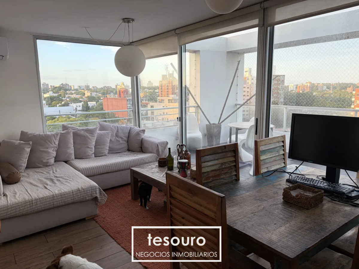 ALQUILER PENTHOUSE DE 2 DORMITORIOS CON VISTA A LA RAMBLA EN MALVÍN