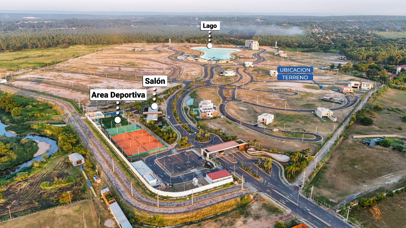 Terreno en Aquaterra (Barrio cerrado con Cristal Lagoon) — foto 3