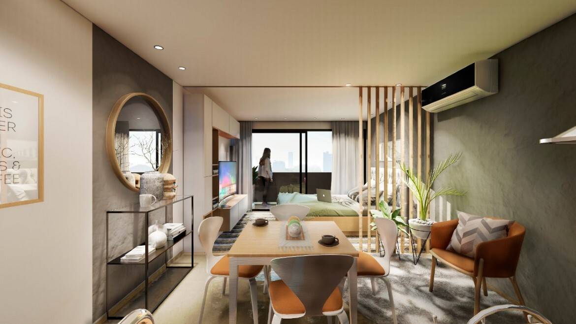 Departamento monoambiente en venta - Mburucuyá, Asunción — foto 2