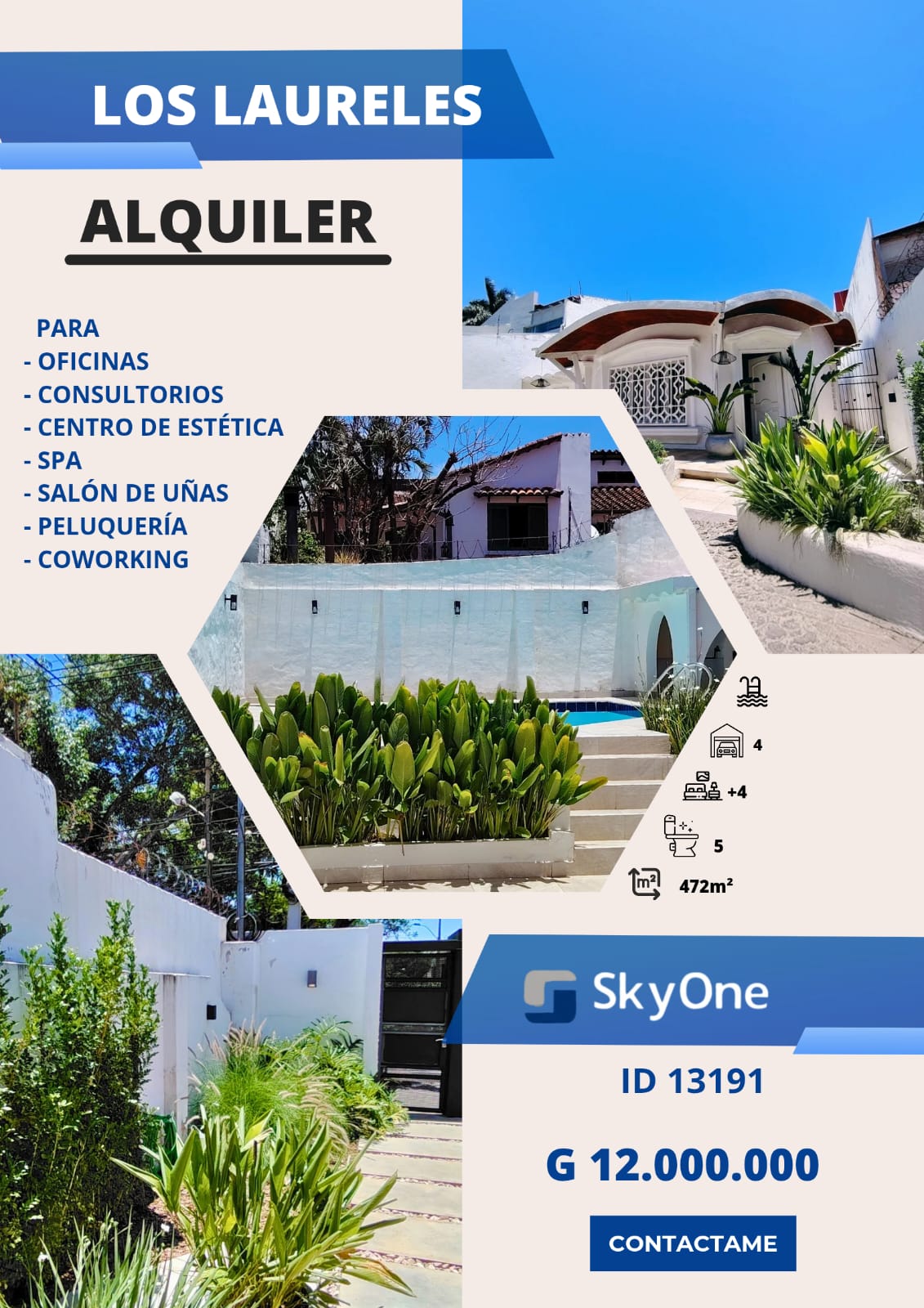 Casa en alquiler en Mariscal Estigarribia