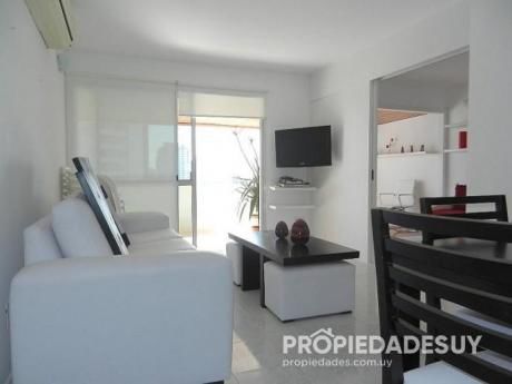 Departamento En Alquiler De 1 Dormitorio Y Medio - 2 Baños En Punta Del Este