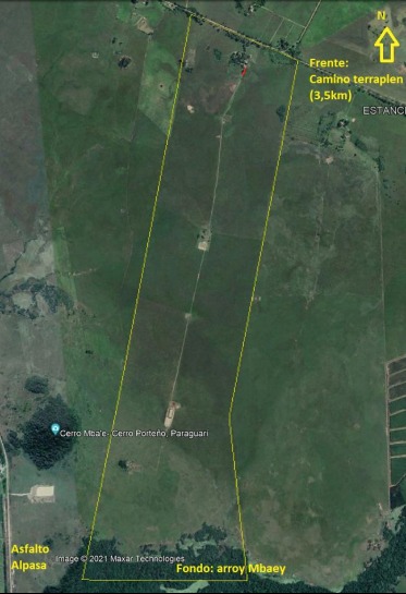 Vendo Campo de 386 Hectáreas en Paraguarí - CLCS6226989 — foto 2