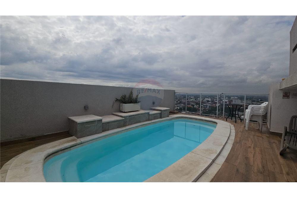 ALQUILO DEPARTAMENTO AMOBLADO CON COCHERA  EDIFICIO ZENITH FELIX BOGADO. — foto 3