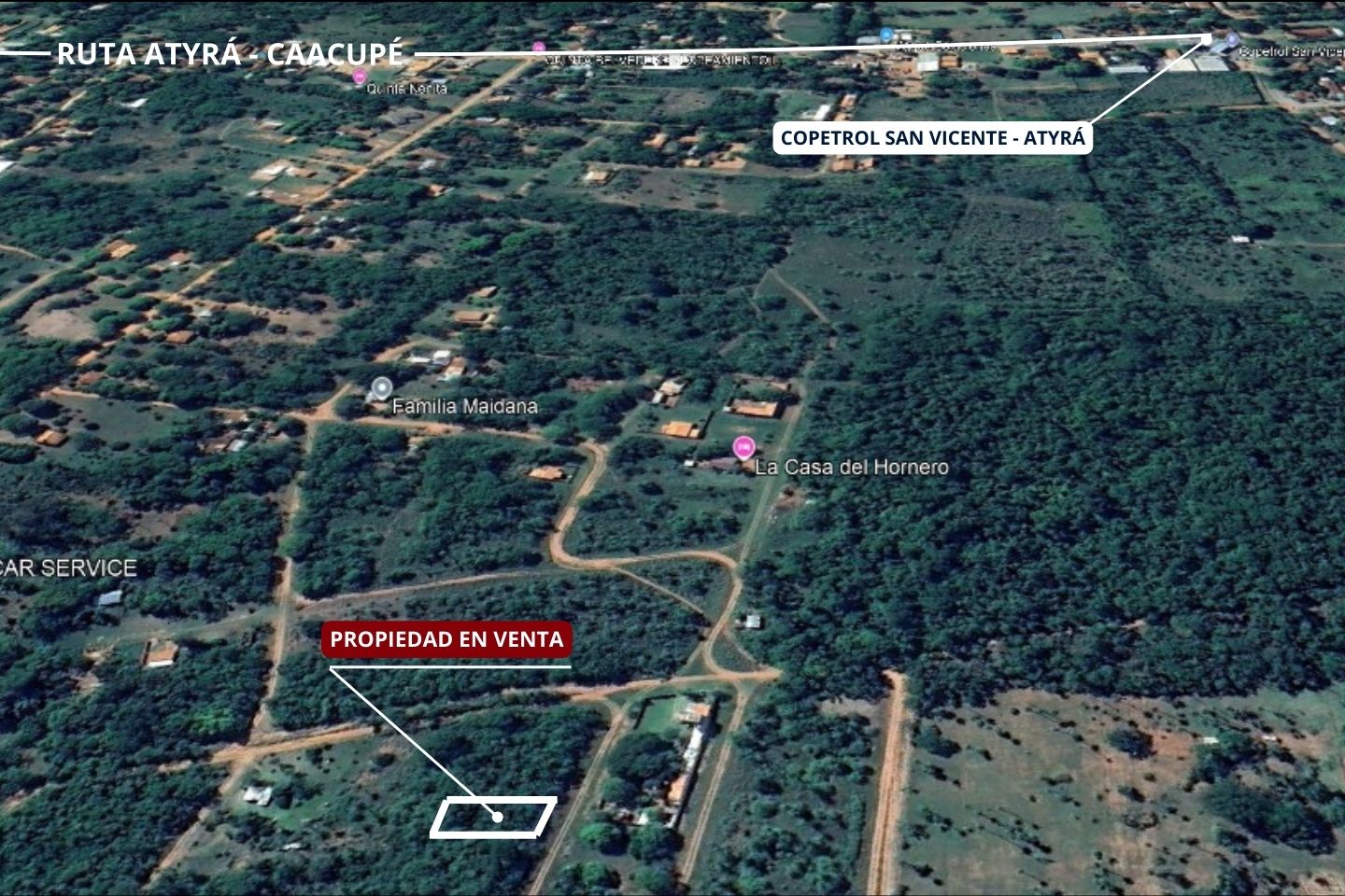 TERRENO EN ATYRÁ EN VENTA. ????️???? — foto 2