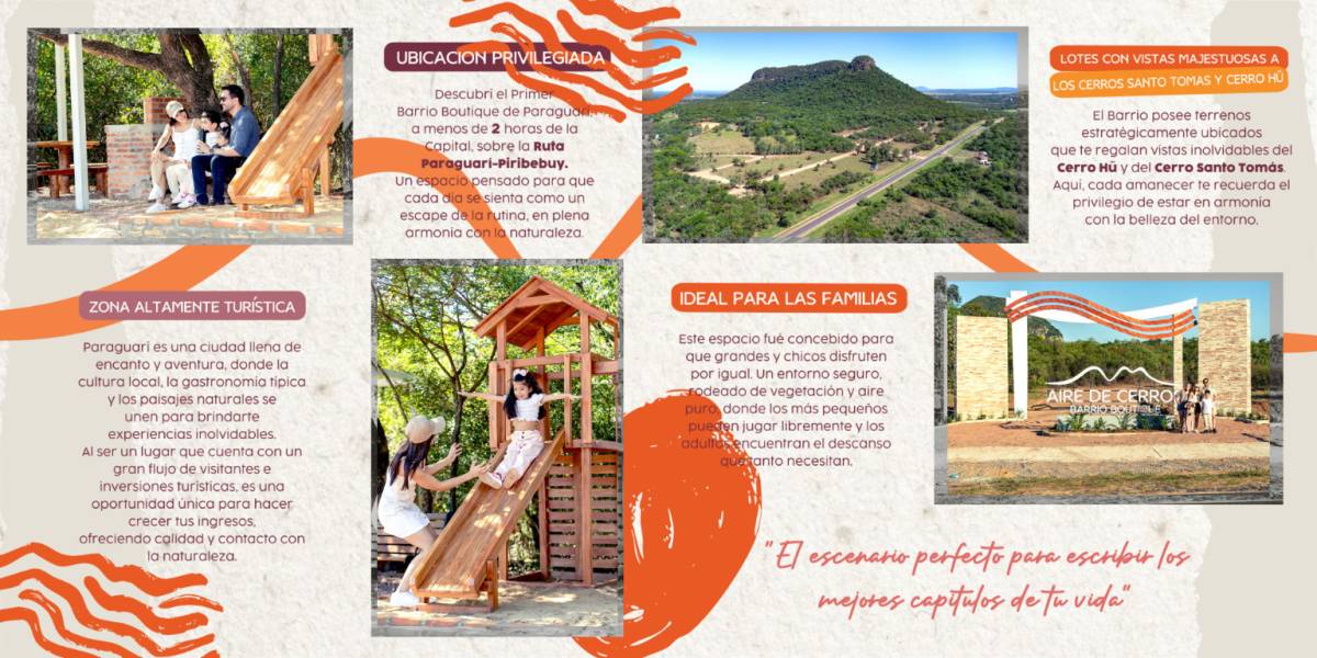 TERRENOS EN VENTA - BARRIO BOUTIQUE EN PARAGUARÍ  AIRE DE CERROS — foto 2