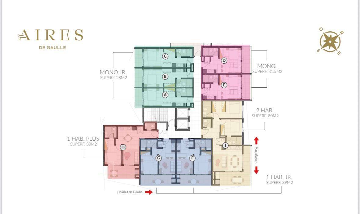 VENDO DEPARTAMENTOS EN AIRES DE GAULLE — foto 2