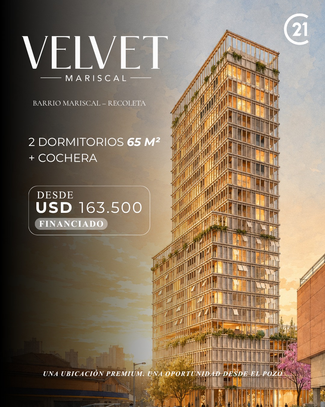 Departamento en venta en Recoleta