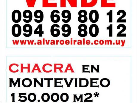 ## Chacra (15 Há) 150.000 M2* En Montevideo