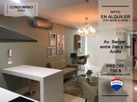 Monoambiente Condominio Zero - En Alquiler