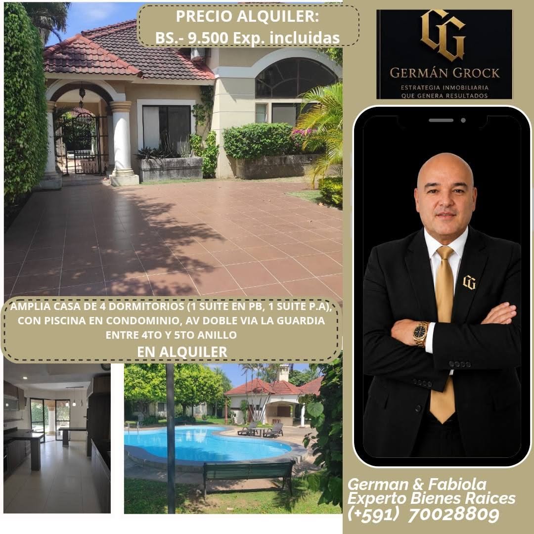 Casa en alquiler en Oeste