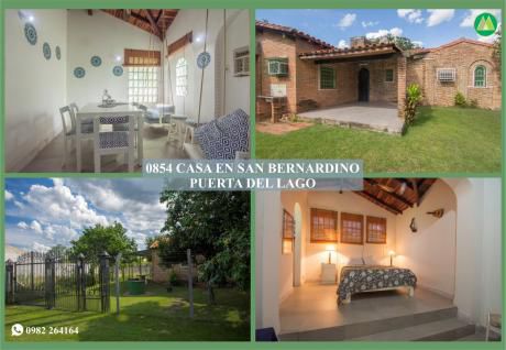 0854 Casa En San Bernardino, Club Náutico Puerta Del Lago