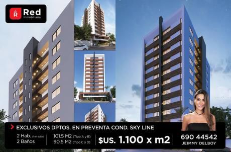 Exclusivos Departamentos De Lujo En Pre-venta