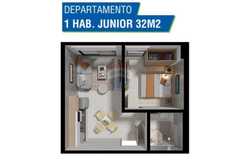 Departamento en VENTA - ZUBA PLAZA TORRE 2 — foto 3