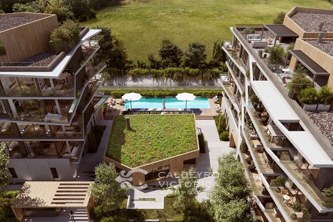 Apartamento en venta en Barrio Parques 9733, 2 dormitorios con terraza y parrillero