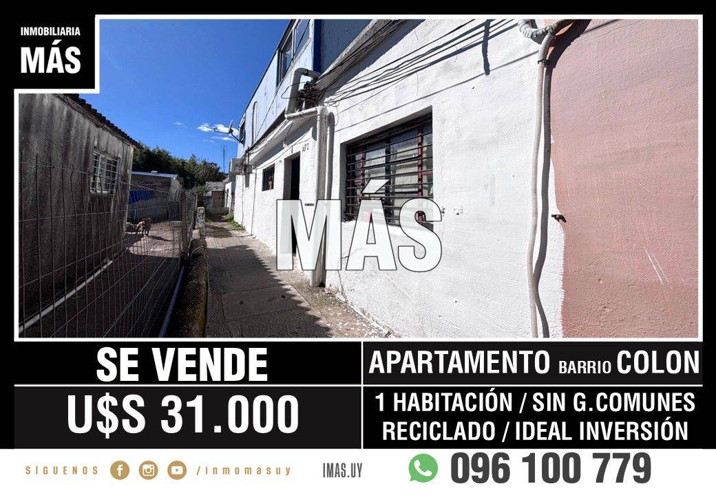 Apartamento Venta Colón Montevideo iMas.uy MC *