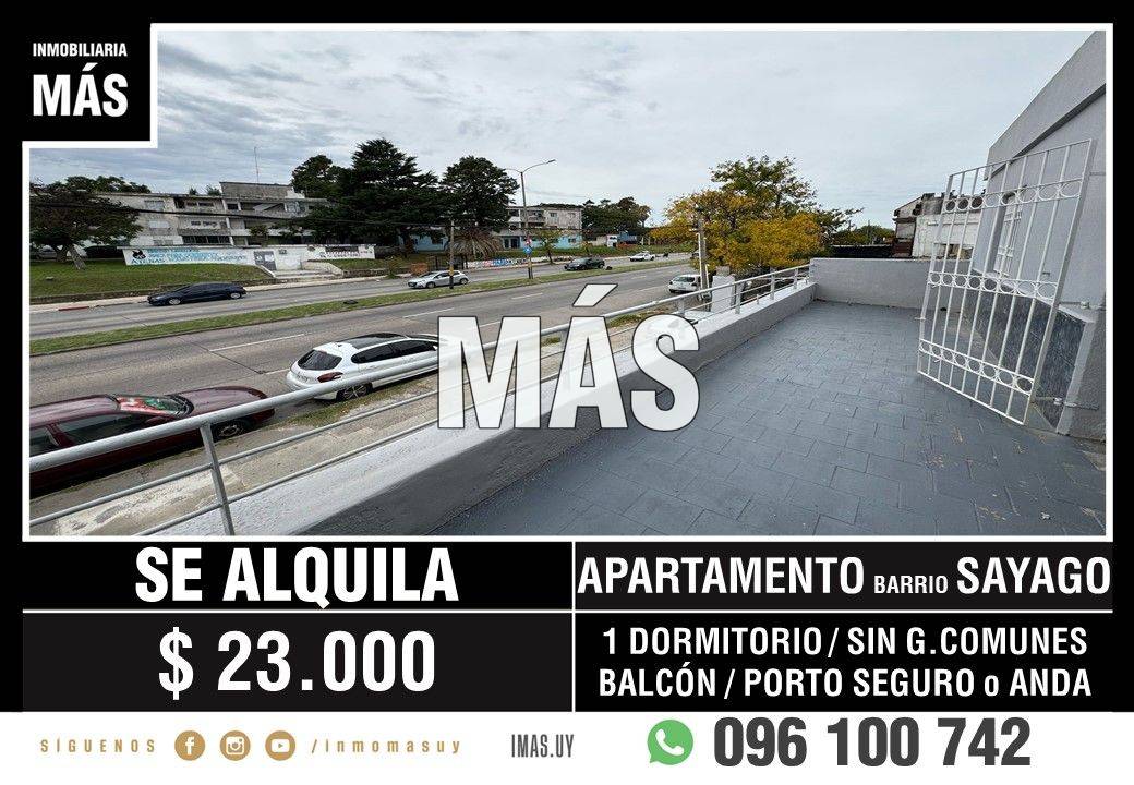 Apartamento Alquiler Sayago Montevideo iMas.uy LM *