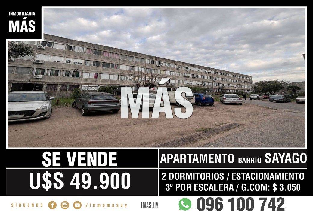 Apartamento Venta Sayago Montevideo iMas.uy LM *