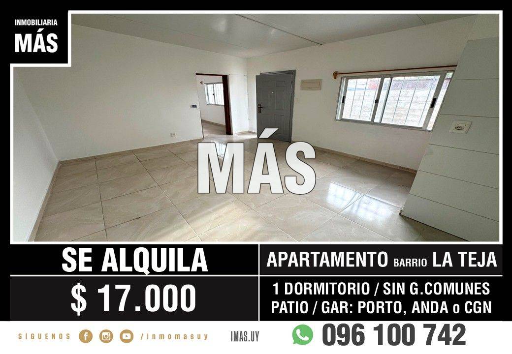 Apartamento Alquiler Paso Molino Montevideo iMas.uy LM