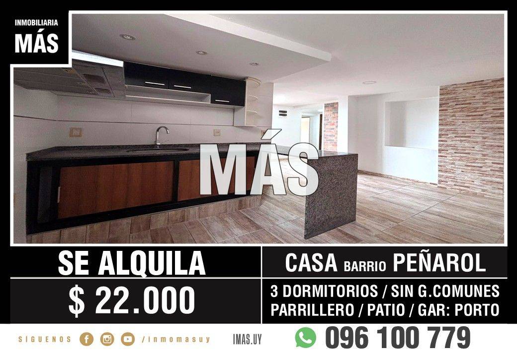 Casa Alquiler Sayago Montevideo iMas.uy MC