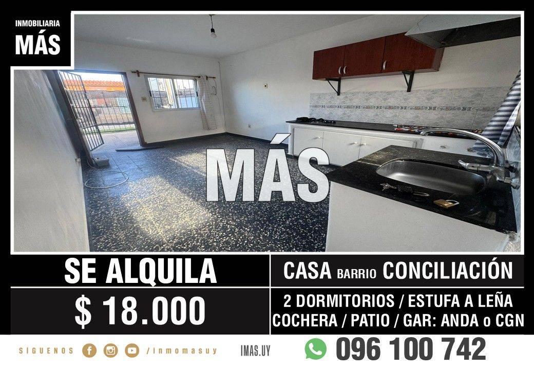 Casa Cochera Alquiler Peñarol Montevideo iMas.uy LM