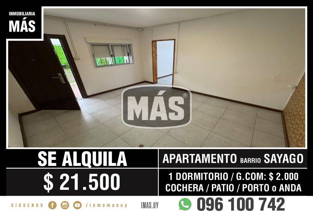 Apartamento Alquiler Colón Montevideo iMas.uy LM